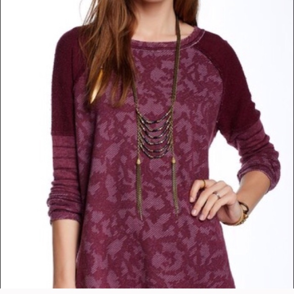 Free People Bed of Roses Pullover